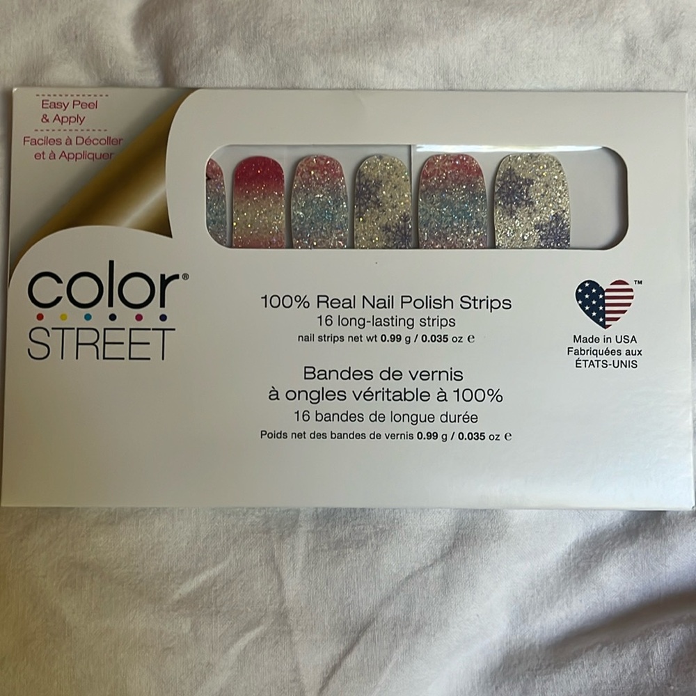 Color Street Nail Polish Strips: Snow Biz